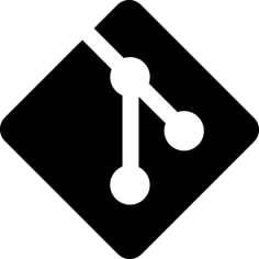 Brand Git Outline Icon Svg Set, Free Vectors File